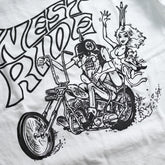 May club -【WESTRIDE】"UNCLE CHOPPER" TEE - WHITE